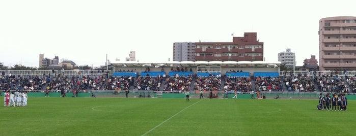 Ajinomoto Field Nishigaoka is one of Jリーグで使用されるスタジアム一覧.