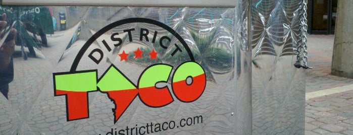 District Taco is one of ¿Quieres la auténtica comida Mexicana?.