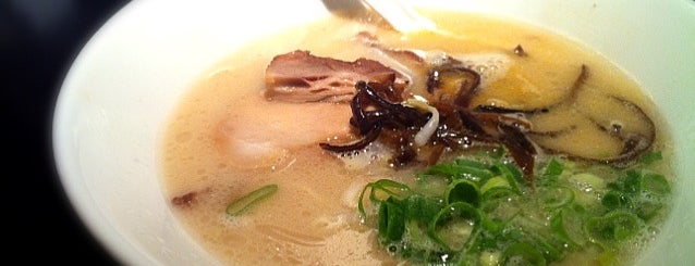 Ippudo is one of つけ麺とかラーメンとか.