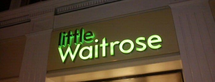 Little Waitrose & Partners is one of Londres.