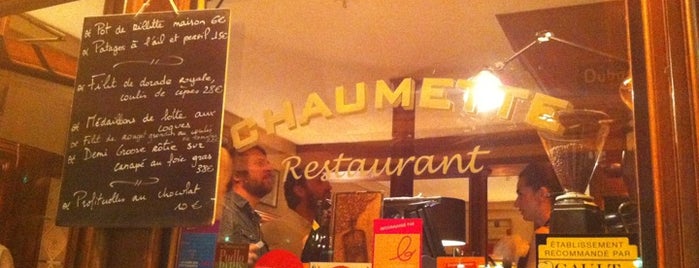 Chaumette is one of Les restaurants du 16ème.