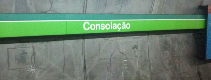 Estación Consolação (Metrô) is one of Estações de Metrô / Trem de São Paulo.