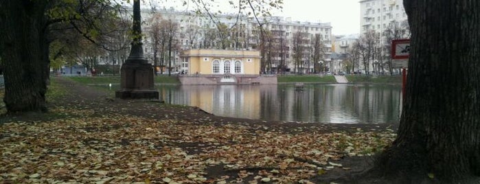 Patriarshiye Ponds is one of my places.