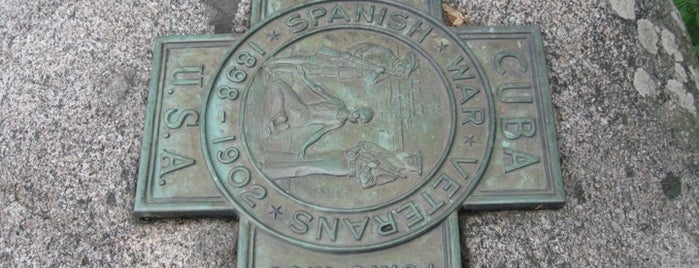 Spanish-American War Monument is one of Oshkosh Historical Markers, City & State.