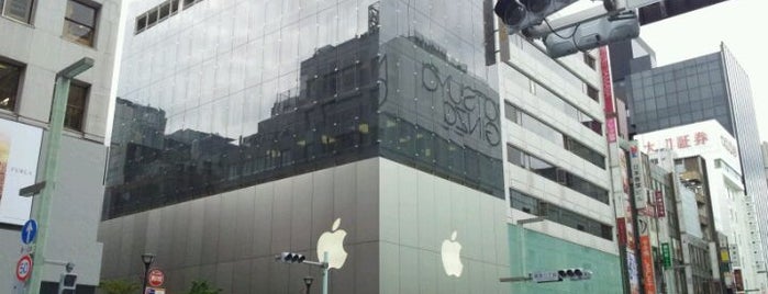 Apple Ginza is one of VENUES of the FIRST store.