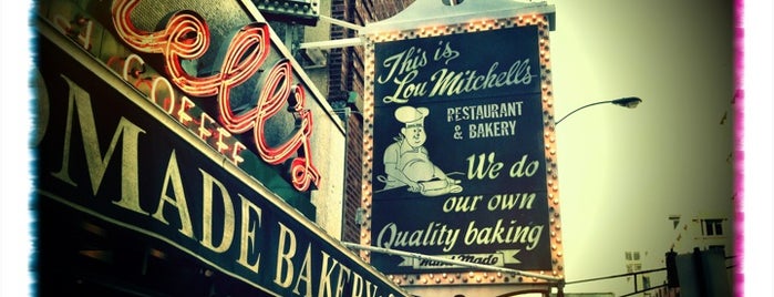 Lou Mitchell's is one of Chicago.