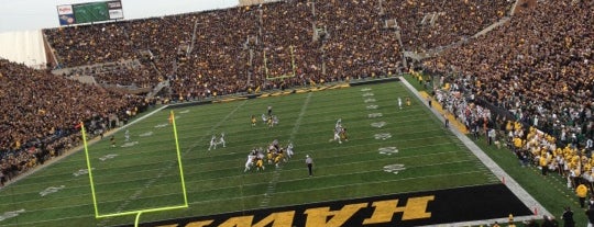 Kinnick Stadium is one of How To Be A Hawkeye.