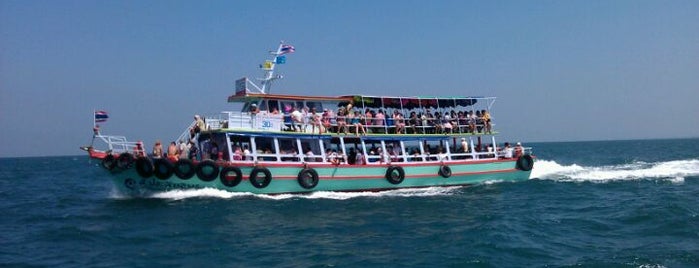 เรือโดยสาร พัทยา - เกาะล้าน (Boat To Ko Lan) is one of ©️ 님이 좋아한 장소.