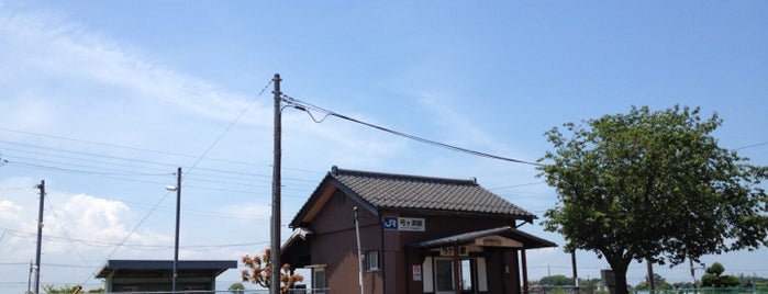 Yumigahama Station is one of JR 境線 (Sakai Line).