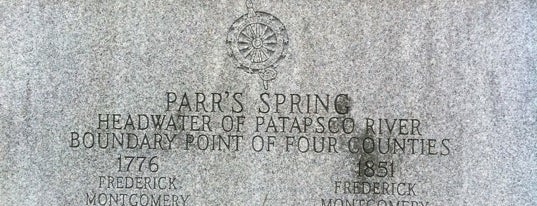 Parr's Spring is one of Ms.: сохраненные места.