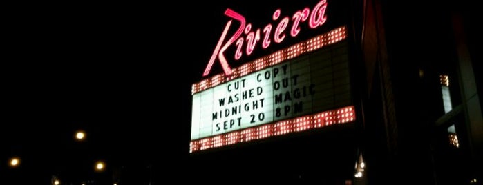 Riviera Theatre is one of Been there.