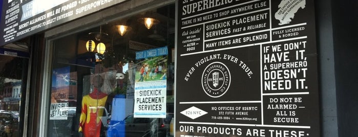 Brooklyn Superhero Supply Co. is one of Places to take my nephews.