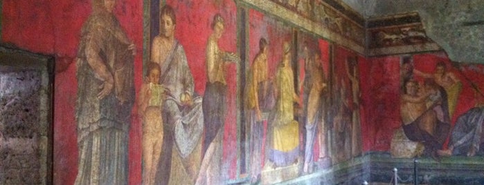 Villa dei Misteri is one of Pompeii.
