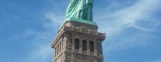 Statue of Liberty is one of Places that are checked off my Bucket List!.