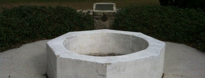 Spanish Public Well is one of St Augustine's Historic Sites #VisitUS.
