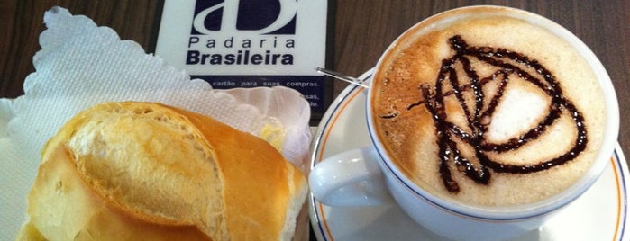 Padaria Brasileira is one of Tempat yang Disukai Bruno.