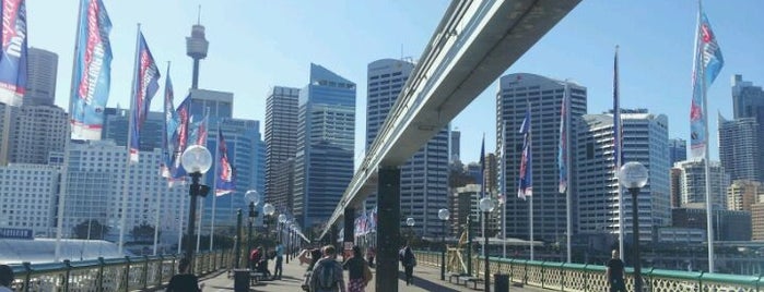 Pyrmont Bridge is one of Sydney.