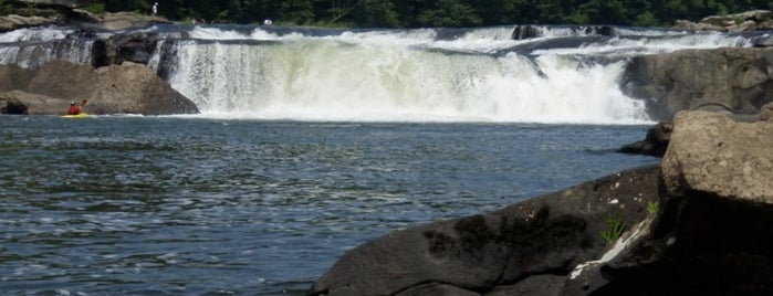 Ohiopyle Falls is one of Whitewater Kayaking, Great Outdoors and Outfitters.