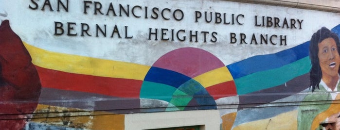 Bernal Heights Branch Library is one of San Francisco Public Library.