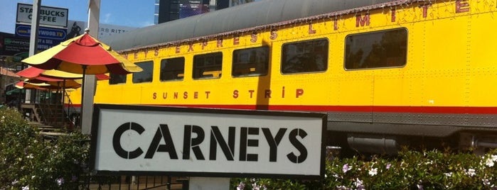 Carney's is one of The 15 Best Places for Chicken Sausages in Los Angeles.