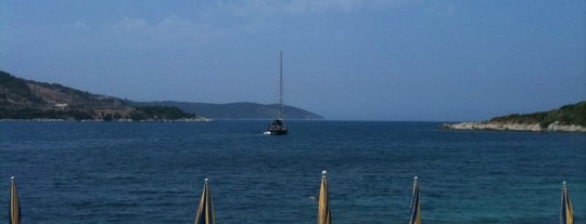 Kassiopi Bay is one of Corfu.