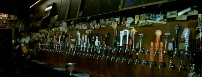 Falling Rock Tap House is one of Draft Mag's Top 100 Beer Bars (2012).