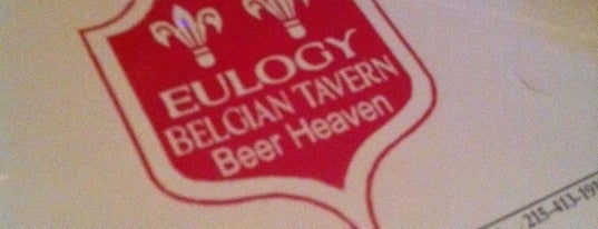 Eulogy Belgian Tavern is one of Philadelphia: Highly Refined.