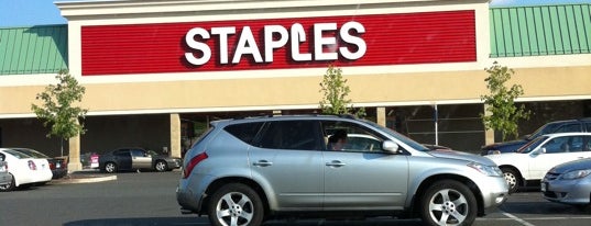 Staples is one of สถานที่ที่ James ถูกใจ.