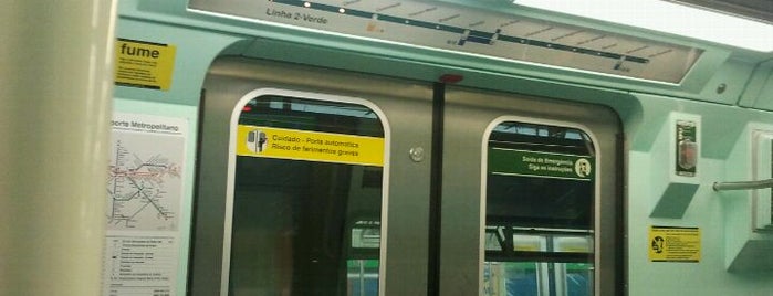 Estação Clínicas (Metrô) is one of Metrô - Linha Verde.