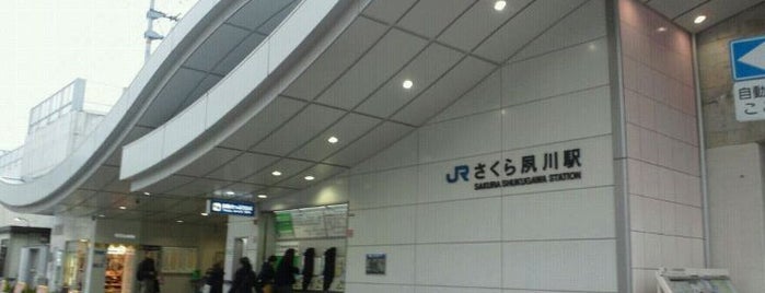 Sakura-Shukugawa Station is one of 東海道本線.