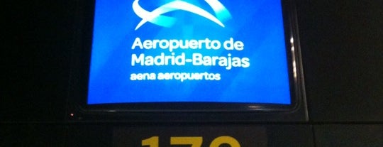 Adolfo Suárez Madrid-Barajas Airport (MAD) is one of Aeropuertos Visitados.