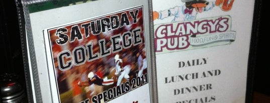 Clancy's Pub is one of Bars in New Jersey to watch NFL SUNDAY TICKET™.