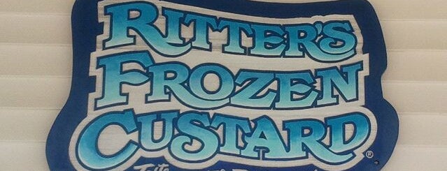 Ritter's Frozen Custard is one of Favorite dessert spots.