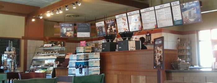 Caribou Coffee is one of just around town.