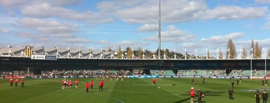 University of Tasmania Stadium is one of Soccer.