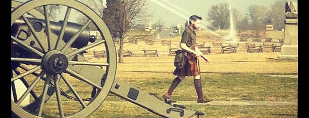 Little Round Top is one of Gettysburg Battlefield.