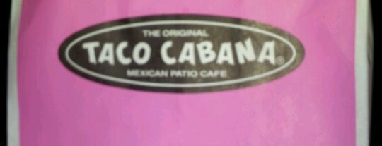 Taco Cabana is one of J.さんのお気に入りスポット.