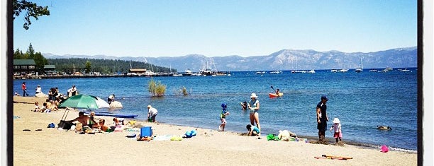 Commons Beach is one of Tahoe.