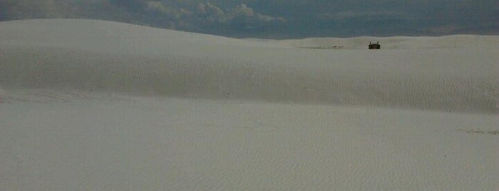 White Sands National Park is one of Distant Pleasures.