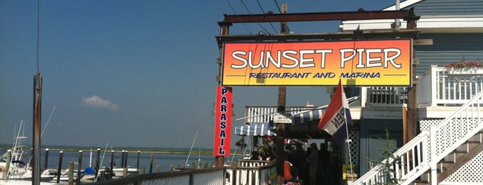 Sunset Pier Restaurant is one of Jersey Shore.