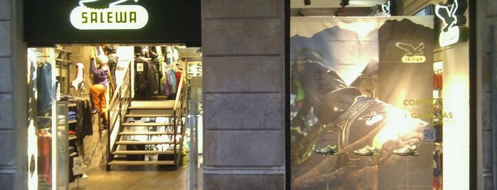 Salewa Store is one of Mountain Sports Shops.