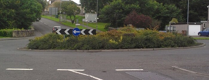 Newlands Rd. R'bt is one of Named Roundabouts in Central Scotland.