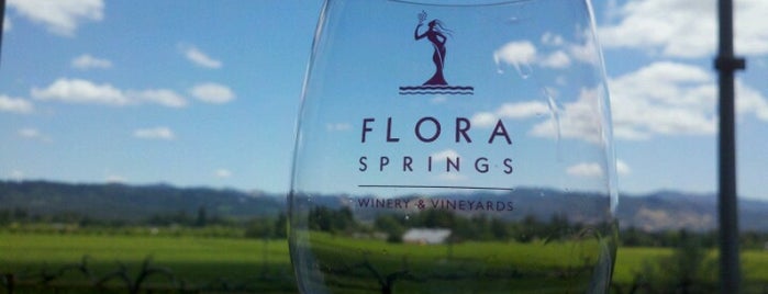 Flora Springs Winery is one of SF/Napa.