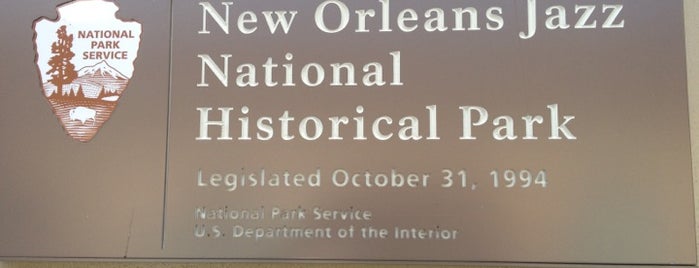 New Orleans Jazz National Historical Park is one of New Orleans.