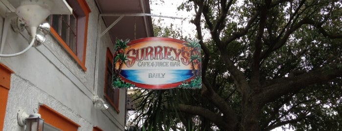 Surrey's Cafe & Juice Bar is one of New Orleans Bucket List.