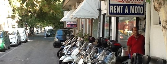 Margaritis - rent a moto is one of Rhodes.