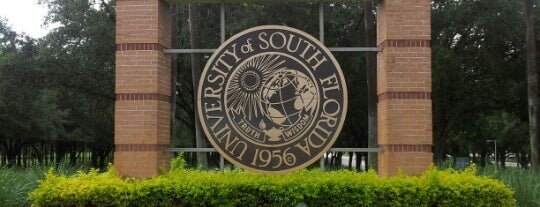 University of South Florida is one of Lieux qui ont plu à Justin.