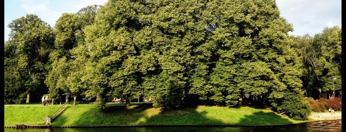 Kronvalda parks is one of Riga.