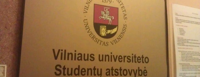 Vilniaus universiteto Studentų atstovybė is one of Foursquare Specials in Vilnius.
