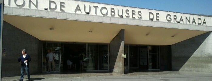 Estación de Autobuses de Granada is one of Tempat yang Disukai Angel.